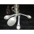 A COLLECTION OF KITCHENALIA CUTLERY SOLD AS IS