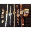 A COLLECTION OF JAPANESE MOVEMENT DRESS WATCHES