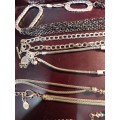 A VINTAGE COLLECTION OF DESIGNER COSTUME NECKLACES