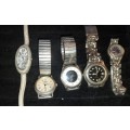 A COLLECTION OF QUARTZ WATCHES