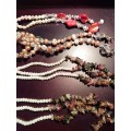 A COLLECTION OF PEARL NECKLACES IN PERFECT CONDITION SOLD AS IS