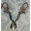 TWO VINTAGE SILVER PLATED CUTTERS SOLD AS IS
