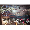 A BULK JOBLOT FASHION COSTUME NECKLACES SOLD AS IS