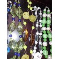 A JOB LOT COSTUME NECKLACES SOLD AS IS