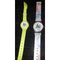 2 GIRLS WATCHES SOLD AS IS NOT TESTED