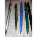 A COLLECTION OF BALLPENS SOLD AS IS