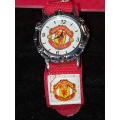 A COLLECTION OF MAN UNITED SUPPORTER`S MEMORABILIA SOLD AS IS
