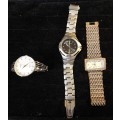 A COLLECTION OF WOMANS DRESS COSTUME WATCHES