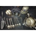 A VINTAGE AND ANTIQUE COLLECTION KITCHENALIA SOLD AS IS