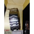 A INVICTA 48 MM MENS PRO DIVE WATCH WITH ALL PAPERWORK AND EXTRA LINK STAINLESS STEEL MODEL NUMBER 8