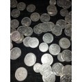 A VINTAGE JOB LOT COLLECTION OF RSA NICKLE COINS