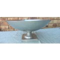 AN EXTRA LARGE ALUMINIUM  ALLOY FRUIT OR PUNCH BOWL IN GREAT CONDITION