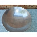 AN EXTRA LARGE ALUMINIUM  ALLOY FRUIT OR PUNCH BOWL IN GREAT CONDITION