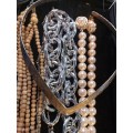 A VINTAGE COLLECTION DESIGNER COSTUME NECKLACES