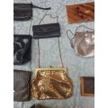 A QUALITY JOBLOT USED WOMAN`S HAND BAGS