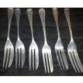 A COLLECTION OF 6 DESERT FORKS