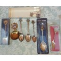 A COLLECTION OF MEMORABILIA SPOONS