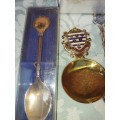 A COLLECTION OF MEMORABILIA SPOONS