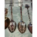 A COLLECTION OF MEMORABILIA SPOONS