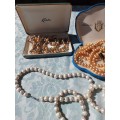 A VINTAGE AND ANTIQUE COLLECTION SIMULATED PEARL NECKLACES