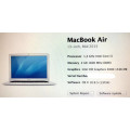 MacBook Air: 13",  i5, 128GB SSD, 4GB RAM (Mid 2013)