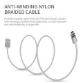 Wsken X-Cable Mini 2 Metal Magnetic Cable for MicroUSB (Android) and Lightning (iPhone)