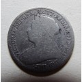 VERY NICE COLLECTABLE1901 SILVER SHILLING