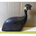 STUNNING PAIR OF HAND CRAFTED GUINEA FOWL