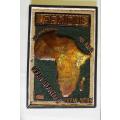 STUNNING COPPER RELIEF OF MAP OF AFRICA