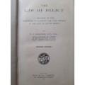 The Law of Delict ~ R G McKerron