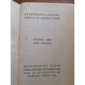 Restoration Plays Nr 604 EVERYMAN`S LIBRARY Poetry and the Drama