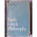 Early Greek Philosophy ~ John Burnet