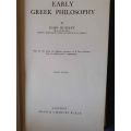 Early Greek Philosophy ~ John Burnet