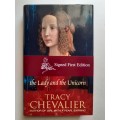 (signed) The Lady and the Unicorn ~ Tracy Chevalier