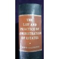 The Law and Practice of Administration of Estates ~ D Meyerowitz