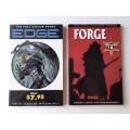 2 x Comic Books : EDGE (nr.9) and FORGE (nr.9)