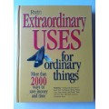 Extraordinary Uses for Ordinary Things ~ READER`S DIGEST