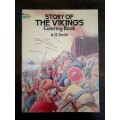 Story of The Vikings - COLOURING IN BOOK ~ A G Smith