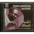 THELONIOUS MONK - MONKS MOODS ORIGINAL 1944-1948 RECORDINGS (CD)