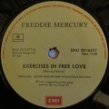 FREDDIE MERCURY - THE GREAT PRETENDER / EXERCISES IN FREE LOVE  (7 INCH SINGLE/VINYL)