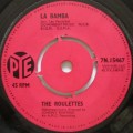 THE ROULETTES - HULLY GULLY SLIP N¿ SLIDE / LA BAMBA  (7 SINGLE/VINYL)