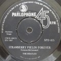 THE BEATLES - STRAWBERRY FIELDS FOREVER / PENNY LANE  (7 SINGLE/VINYL)