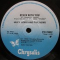 HUEY LEWIS AND THE NEWS - STUCK WITH YOU / DONT EVER TELL ME THAT YOU LOVE ME (7 SINGLE/VINYL)