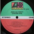 JEAN-LUC PONTY - CIVILIZED EVIL (LP/VINYL)