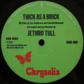 JETHRO TULL  - THICK AS A BRICK  (LP/VINYL)
