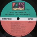 CHRIS THOMPSON - THE HIGH COST OF LIVING  (LP/VINYL)