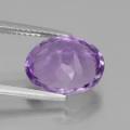 VERY CLEAR.... 3.82 ct Natural Amethyst - Oval Cut Faceted ....
