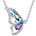 Swarovski Butterfly Necklace Pendant with Chain
