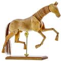 U.S. Art Supply Wooden 12" Horse Artist Drawing Manikin Articulated Mannequin - LIKE NEW