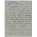 Cape of Good Hope 1904 QV 1d letter card used Sneezewood to Rosebank Natal